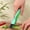 Green 2C2, variant on ZZkhGO Stainless Steel Shredder Knife, Vegetable Cutter for Scallion Herbs, Sharp Non-slip Kitchen Tool for Slicing Chopping Food Prep