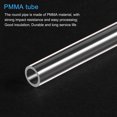 thumbnail image 4 of Unique Bargains 8mm ID x 10mm OD x 305mm Clear Rigid Acrylic Pipe Round Tube 2 Pack, 4 of 6