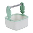 thumbnail image 4 of BELOVING Desktop Bird Training Stand Portable, Easy to Clean, Parrot Game Stand Tabletop Bird Perch for Parakeets, Cockatiels, Parrots Green, 4 of 10