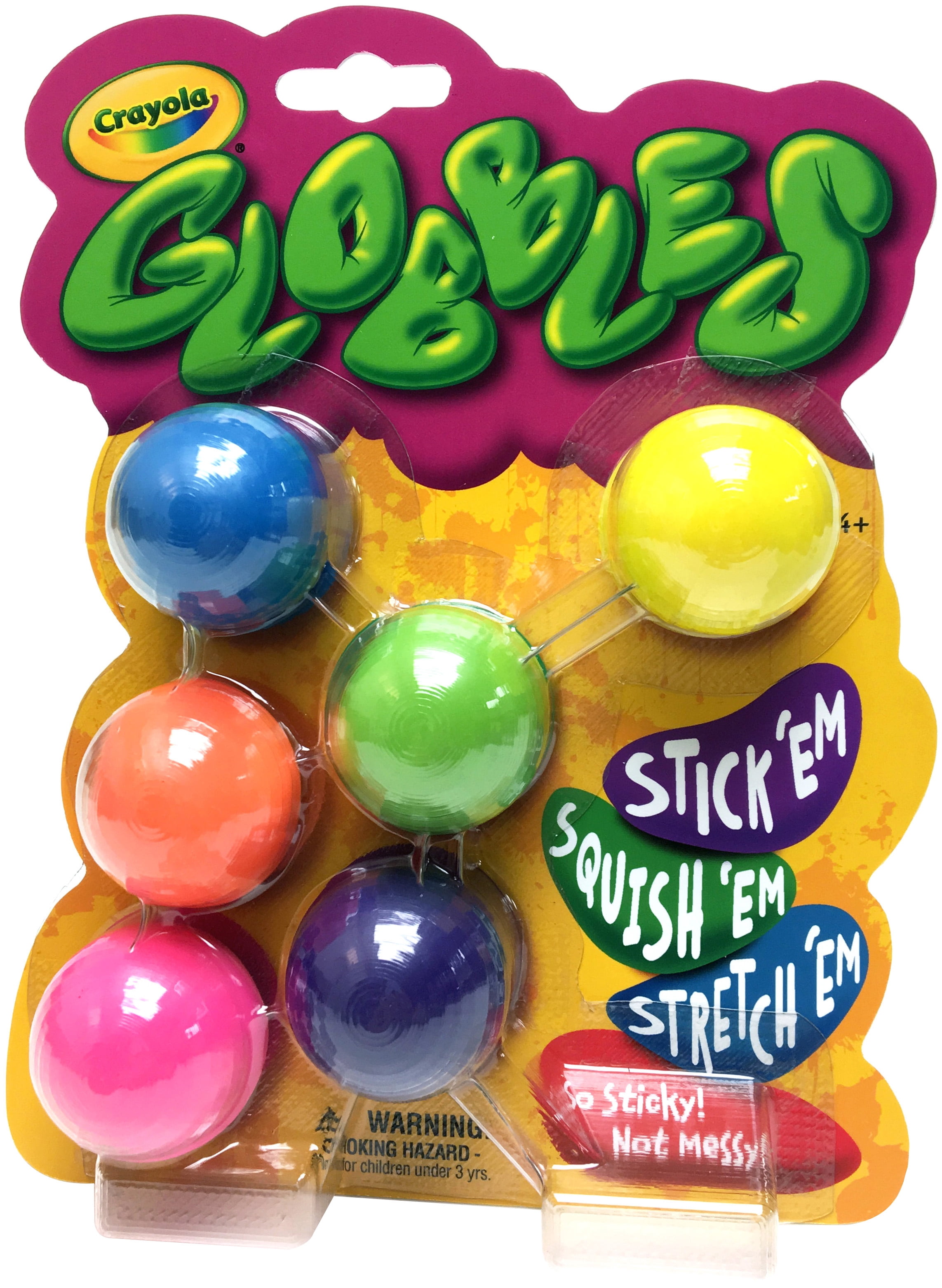 Crayola Globbles 6/paquet - Couleurs Assorties