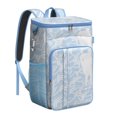 thumbnail image 1 of Baseball Print Sports Backpack Cooler, Insulated for Athletes, Leakproof Design for Team Events and Games, 1 of 2