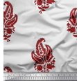 thumbnail image 1 of Soimoi Rayon Fabric Floral & Paisley Block Print Fabric by The Yard 56 Inch Wide, 1 of 3