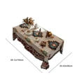 thumbnail image 3 of Cheap Tablecloths, Camping Table Cloths for Picnic Tables, Tablecovers for Rectangle Tables, Picnic Table Decor Outside Table Cloth (90x150cm/35.5x59in), 3 of 9