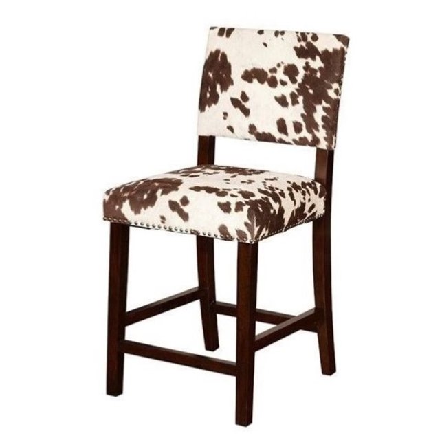 Bowery Hill 24" Counter Stool in Udder Madness Brown