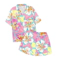 thumbnail image 5 of Ensemble de Pyjama pour Garçon, Graphique, à Boutons, Hauts Unis, Ensemble T-Shirt, Ensemble de Pyjama Décontracté, Pyjama pour Filles 8-10 Ans, 5 of 5