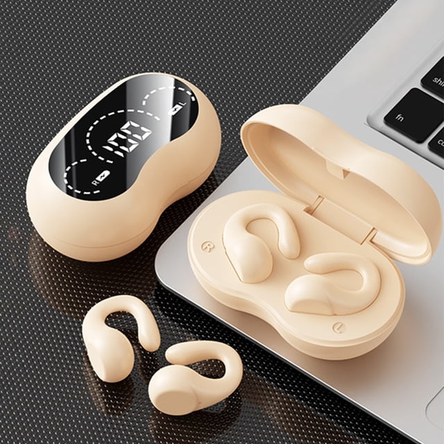 Birdeem Haut-parleurs Bluetooth Wireless, Ecouteurs sans fil Bluetooth 48Hrs Écouter les écouteurs sport avec des boutons d'affichage sur l'oreille avec des écouteurs Mic intégrés pour l'entraînement