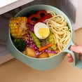thumbnail image 4 of EGNMCR Kitchen Gadgets, Microwave Ramen Bowl With Strainer Microwave Ramen Bowl 6-piece Set Ramen Microwave Bowl With Lid And Handle Dishwasher Safe Portable Ramen Bowl Cooker Dish Dish, 4 of 6