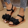 thumbnail image 1 of Wensltd Versatile Flat Sandals Women Solid Color Open Toe Outdoor Beach Sandals, 1 of 8