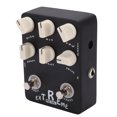 thumbnail image 3 of Metal Distortion Effect Pedal, 9V Single Block Effects 3 Band EQ JF-17 25mA Low Mid High Gain  For Electric Guitar, 3 of 8