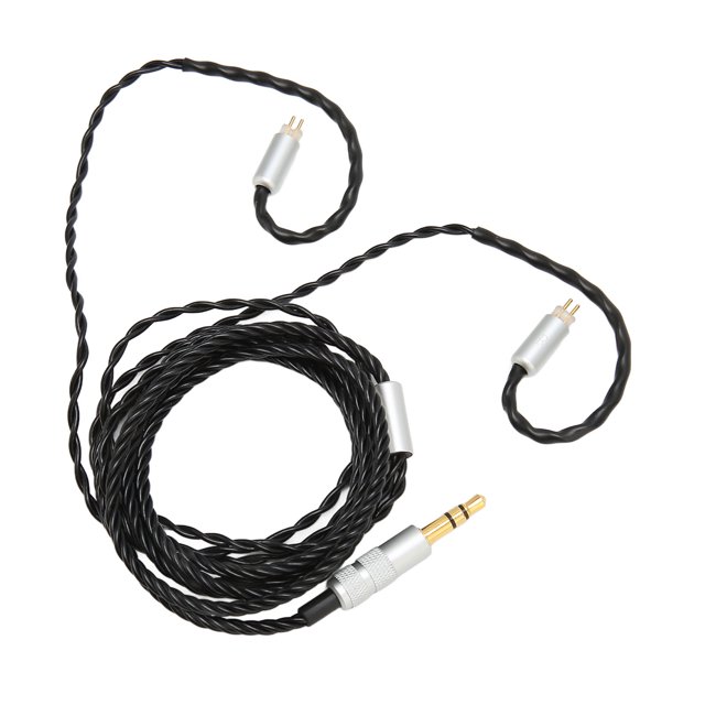 2 Pin 0.78mm Earphone Wire, Earbuds Upgrade Cable 3.5mm Plug Universal Replacement For ES3 ES4 For V80 V20