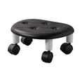 thumbnail image 2 of GROWTH TANK Low Roller Seat Stool Sturdy Portable Shoe Stool Seat Library Kitchen Garage black, 2 of 9