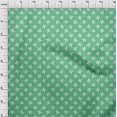 thumbnail image 4 of oneOone Velvet Sea Green Fabric Florals Craft Projects Decor Fabric Printed By The Yard 58 Inch Wide, 4 of 4