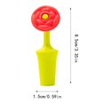 thumbnail image 3 of Bouchon de Bouteille de Vin en Silicone Réutilisable - Conservation de la Fraîcheur, Qualité Alimentaire, Design en Forme de Feuille, 3 of 6