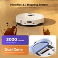 thumbnail image 4 of Roborock Q10 S5 Robot Vacuum Cleaner and Mop | 10,000Pa HyperForce Suction with Dual Anti-Tangle System | Pet Hair, Carpet & Hard Floor, 4 of 9