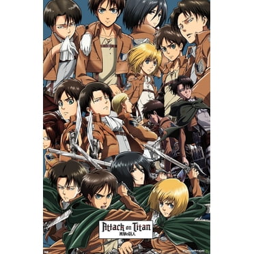 Attack on Titan - Collage Wall Poster, 22.375" x 34"