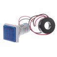 thumbnail image 1 of Yeacher Mini L-E-D Digital Voltmeter Ammeter Signal Light Voltage Current Meter Indicator AC 60-500V 0-100A, 1 of 8