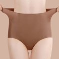 thumbnail image 2 of MeetoTime Seamless High Waisted Underwear Stretchy No Show Briefs Comfortable Full Coverage Panties, 2 of 4