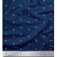 thumbnail image 1 of Soimoi Cotton Voile Fabric Dot & Insect Fabric Prints by Yard 42 Inch Wide, 1 of 3