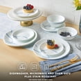 thumbnail image 3 of Corelle® Vitrelle® Blue Ribbons 12-pc Dinnerware Set, 3 of 4