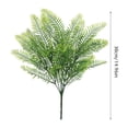 thumbnail image 3 of Simulation Green Plant Bunch Artificial Flower Decoration 1Pcs I7 Fork Pteris I Plastic (Simulated Green Plant*1), 3 of 7