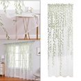 thumbnail image 4 of DOLITY Modern Curtain Green Window Draperies Washable for Living Room Bedroom 270cm, 4 of 9