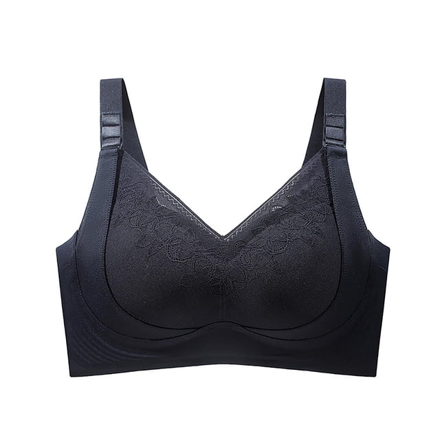 Soutien-gorge Sans Armatures à Bonnets Fixes Sans Coutures pour Tous les Jours, Confort et Maintien Ajustables