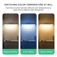 thumbnail image 4 of LED Closet Light  Dimmable Under Cabinet Lights  Wireless Stick on Lights  Magnetic Night Light Bar with Rechargeable Battery  Under Counter Light for Kitchen Cabinet Stairs Hallway Sink, 4 of 12