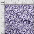 thumbnail image 2 of oneOone Viscose Jersey Purple Fabric Block Craft Projects Decor Fabric Printed By The Yard 60 Inch Wide, 2 of 5