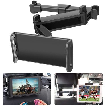 Car Tablet Holder, Universal Tablet Holder - Retractable Headrest Holder For Ipad Iphone Series / Samsung Galaxy Tabs / Kindle Fire Hd Etc. 4.4-11 Inch Devices