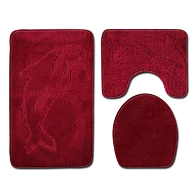 Thinsony Easy-to-Maintain Bathroom Rug Soft Touch And Not Easily Deformed Home Decor PJ210922-A012 50*80cm 1Set