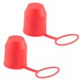 thumbnail image 1 of Bgsha Universel 2 Pcs Capuchon de Protection pour Barre de Remorquage à Bille d'Attelage de Remorque pour Caravane Camion, 1 of 8