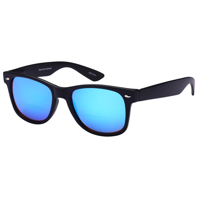 "Lovin Rays" Lunettes de Soleil Classiques Polarisées à Lignes Bifocales Presque Invisibles