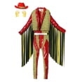 thumbnail image 2 of Randy Savage Macho Man Costume Adult WWE Costume, 2 of 5