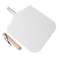 thumbnail image 1 of Aluminum Metal Pizza Peel Pizza Paddle, Homemade Pizza ,Easy Storage, 14 inch Length 69.2cm, 1 of 9