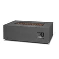 thumbnail image 2 of Aegean Small Rectangle Propane Gas fire table in Weathered Slate with Natural Gas Conversion kit, 2 of 9