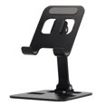 thumbnail image 4 of Phone Desk Stand, Antislip Silicone Foldable Black Cell Phone Stand  For Reader, 4 of 8