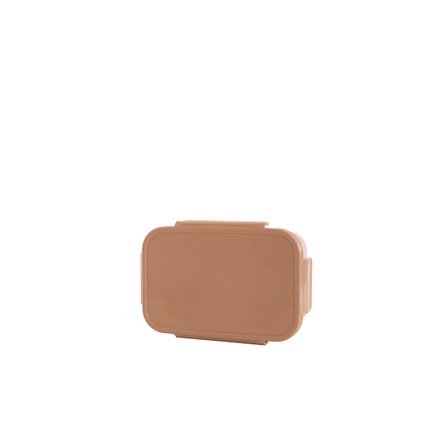 3 Sprouts Boîte Bento en Plastique Recyclé pour Enfants - Rouille