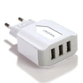 thumbnail image 1 of EU Plug Triple USB Port Wall Home Travel AC Power Charger Adapter, 1 of 2