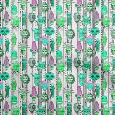 oneOone Cotton Poplin Light Green Fabric African Craft Projects Decor Fabric Printed by The Yard 56 Inch Wide