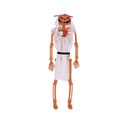 thumbnail image 1 of Halloween Skeleton Decorations with Posable Joints Skeletons for Halloween Party Haunted House Props Decorations, 2 Packs, Style 6, 1 of 8