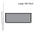 thumbnail image 1 of thinsony Clôture pour Chien Portail d'Isolation Intérieur Parc en Maille Respirante Pliable Obstacle Barrière Isolée Filet de Protection Extérieur 180-72 cm, 1 of 9