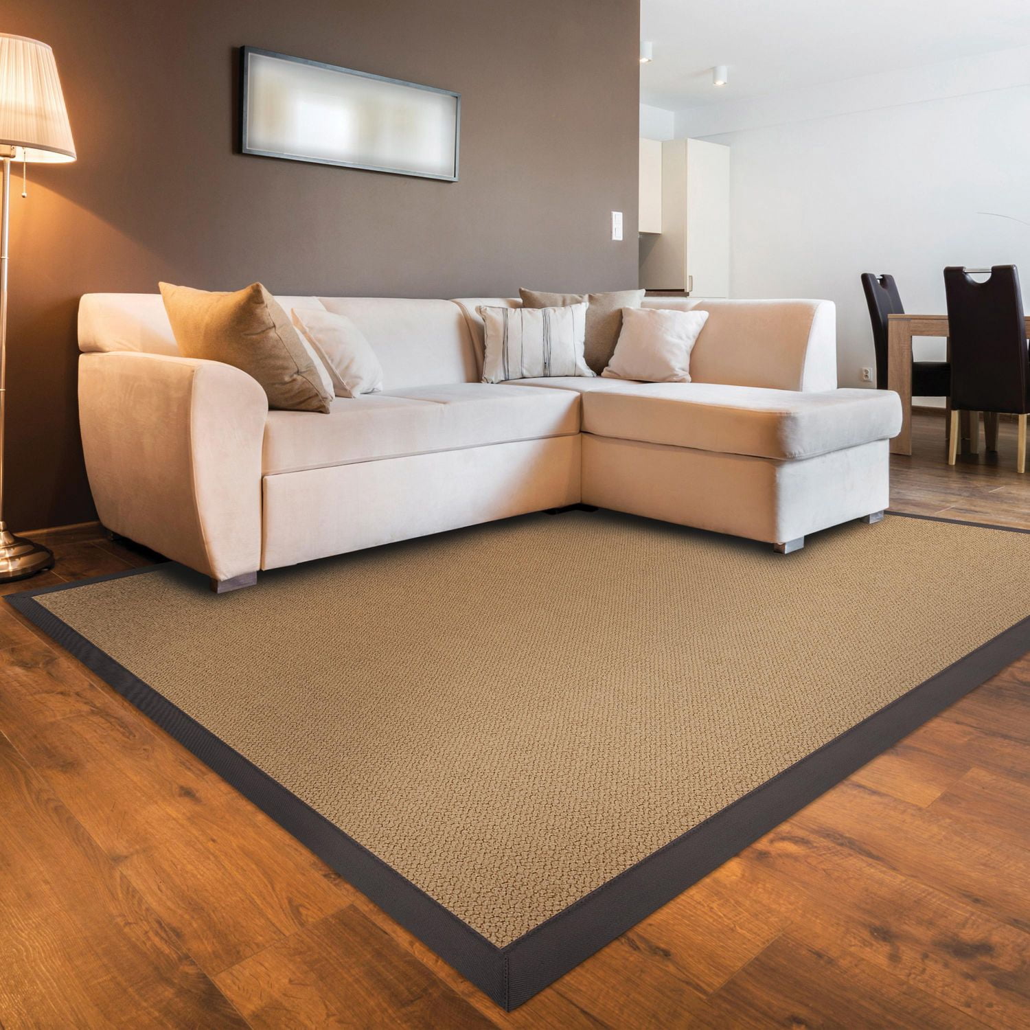 Athena Sisal & Slate 2'6" x 8' Runner