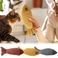 thumbnail image 3 of Dvruxg Jouets pour Chat Poisson, Jouets Doux à l'Herbe à Chat Poisson, Jouets à l'Herbe à Chat Durables et Très Interactifs, Jouets Interactifs de Lancer d'Exercice pour Chaton pour Chats d'Intérieur, 3 of 5