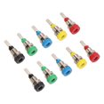 thumbnail image 4 of Prise Banane, 10A Maximum PA Shell 2mm Panneau de Fixation Post Adaptateur Sûr pour l'Électronique pour les Navires pour RVs, 4 of 8
