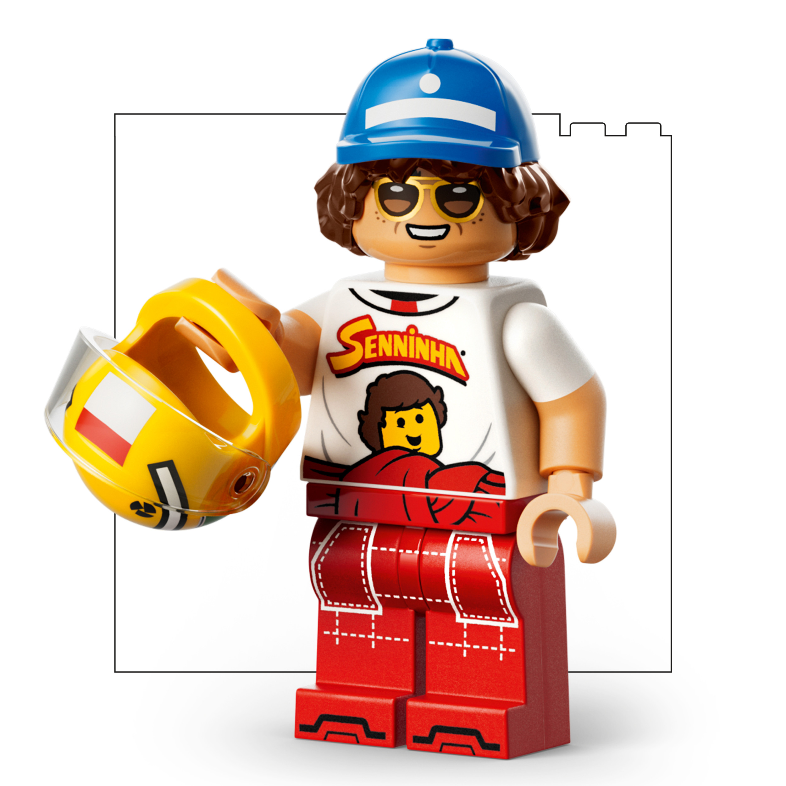 LEGO Editions Le casque d’Ayrton Senna, Ensemble de construction 43024