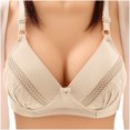 thumbnail image 2 of Soutien-gorge Confortable Couleur Unie Sans Armatures, 2 of 9