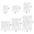 thumbnail image 2 of Lot de 600 Sacs Ziplock Poly Transparents de 2 MIL d'Épaisseur Refermables, 2 of 10