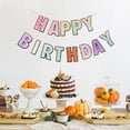 thumbnail image 2 of ziyahi Birthday letter flag fish tail, 2 of 9
