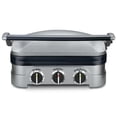 thumbnail image 2 of Cuisinart Stainless Steel 5-in-1 Griddler with Reversible Nonstick Grill and Griddle Plates, 1500 Watts, 2 of 7