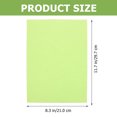 thumbnail image 3 of Shisuyan Colour Paper Light Green 100 Sheets 0.01x8.3x11.7in, 3 of 8
